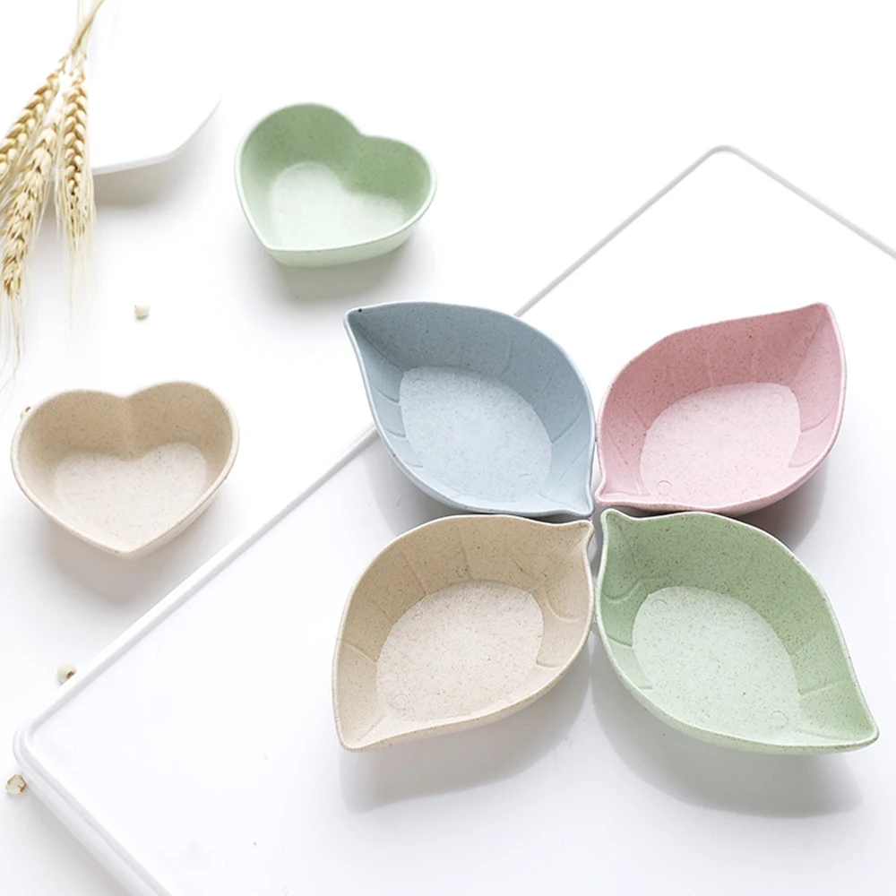4Pcs Eco Friendly Soy Tomato Sauce Salt Vinegar Flavor Spices Plate Wheat Straw Seasoning Dish Tableware Small Breakfast dish
4Pcs Eco Friendly Soy Tomato Sauce Salt Vinegar Flavor Spices Plate Wheat Straw Seasoning Dish Tableware Small Breakfast dish