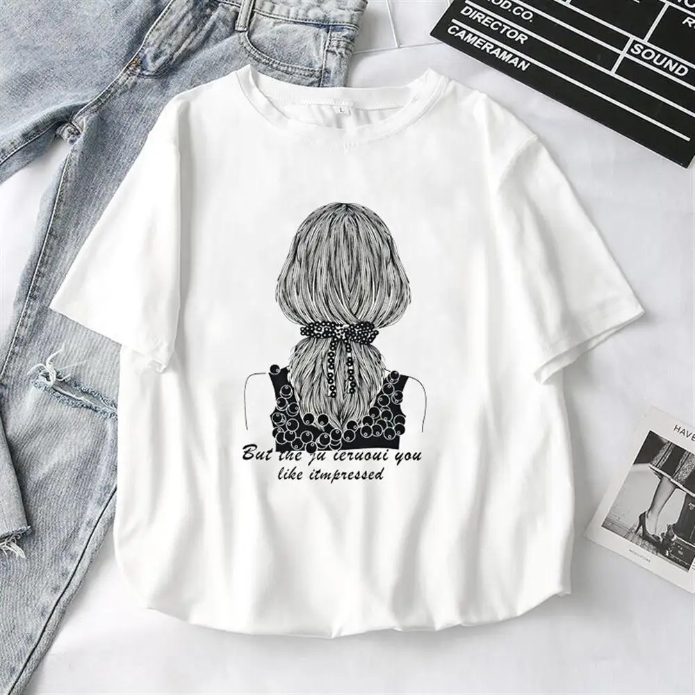 2019 Fashion Cool Print Female T-shirt White Cotton Women Tshirts Summer Casual Harajuku T Shirt Femme Top
2019 Fashion Cool Print Female T-shirt White Cotton Women Tshirts Summer Casual Harajuku T Shirt Femme Top