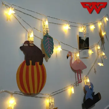 3M/20leds LED Wedding Christmas Birthday Holiday Children Room Decorative Pendant Star Photo Clip Lights
3M/20leds LED Wedding Christmas Birthday Holiday Children Room Decorative Pendant Star Photo Clip Lights