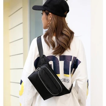 Crossbody Chest Packs Women's Travel Waist Bag Nylon Durable Pillow Solid Fanny Pack Ladies Multi Function Belt Travel Bag Women
Crossbody Chest Packs Women's Travel Waist Bag Nylon Durable Pillow Solid Fanny Pack Ladies Multi Function Belt Travel Bag Women
