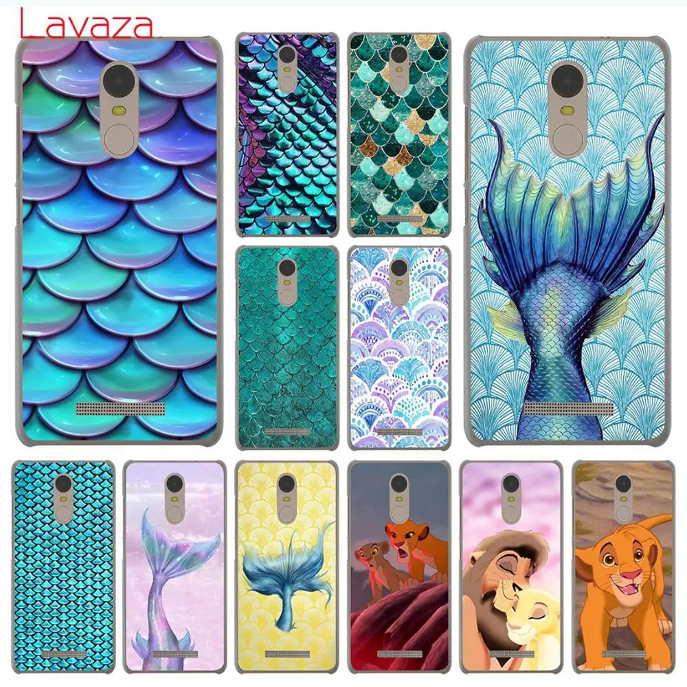 Фото Твердый чехол для телефона Lavaza The Lion King Mermaid Xiaomi Redmi 8A 7A 6A 5A K20 K30 Note 8 8T 7 5 6 Pro | Чехлы-накладки (32821084393)