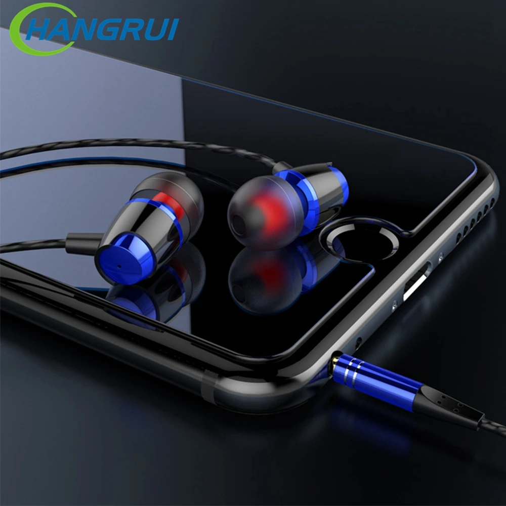 Hangrui New 3.5mm Metal In-ear Earphone For Phone Bass Sport Earphones With Microphone Headset Stereo For iphone Samsung Xiaomi
Hangrui New 3.5mm Metal In-ear Earphone For Phone Bass Sport Earphones With Microphone Headset Stereo For iphone Samsung Xiaomi