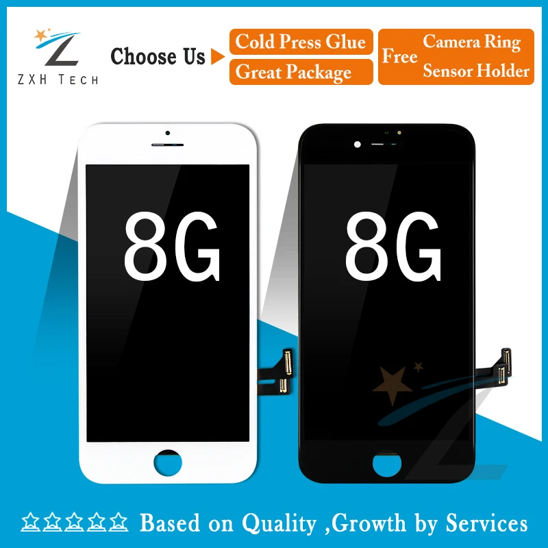 10PCS/LOT Alibaba China Grade AAA for iPhone 8 LCD Display Screen Replacement Lens Pantalla Touch Digitizer Free DHL Shipping
10PCS/LOT Alibaba China Grade AAA for iPhone 8 LCD Display Screen Replacement Lens Pantalla Touch Digitizer Free DHL Shipping