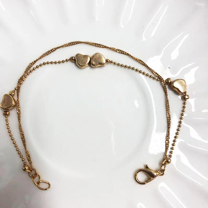 2019 self-created simple female gold color fine bracelet heart-shaped bracelet female sexy simple gift bracelet
2019 self-created simple female gold color fine bracelet heart-shaped bracelet female sexy simple gift bracelet