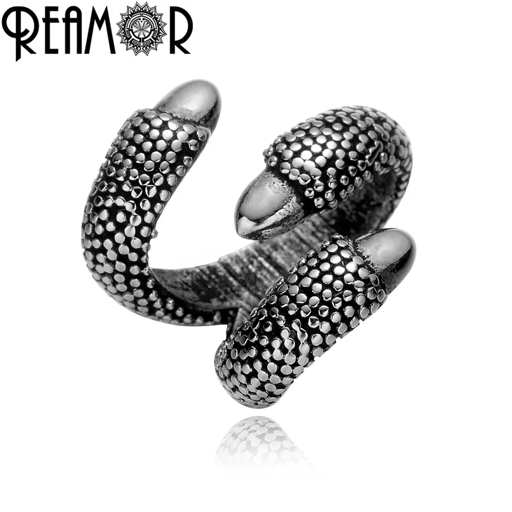 REAMOR 10*5mm Square Hole Eagle Claw Metal Bead 316l Stainless Steel Charm Beads For Men Bracelet DIY Jewelry Making Wholesale
REAMOR 10*5mm Square Hole Eagle Claw Metal Bead 316l Stainless Steel Charm Beads For Men Bracelet DIY Jewelry Making Wholesale