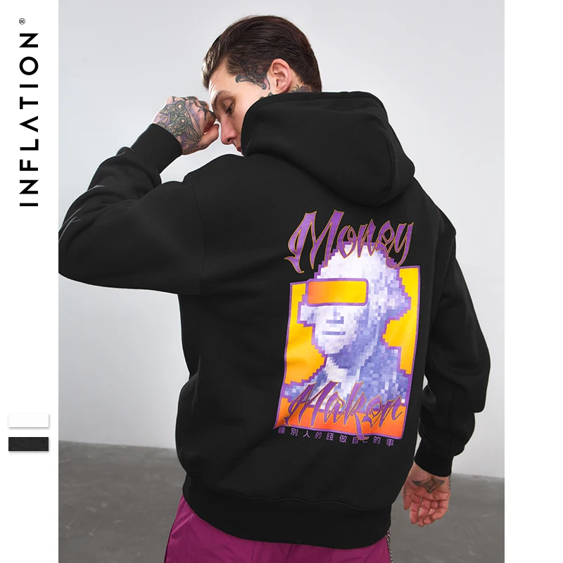 INFLATION Zhongwen Funny Hoodies Men's Brand Clothes Autumn Winter Sweatshirts Men Hip Hop Streetwear Fleece Trendy Hoody 8784W
INFLATION Zhongwen Funny Hoodies Men's Brand Clothes Autumn Winter Sweatshirts Men Hip Hop Streetwear Fleece Trendy Hoody 8784W