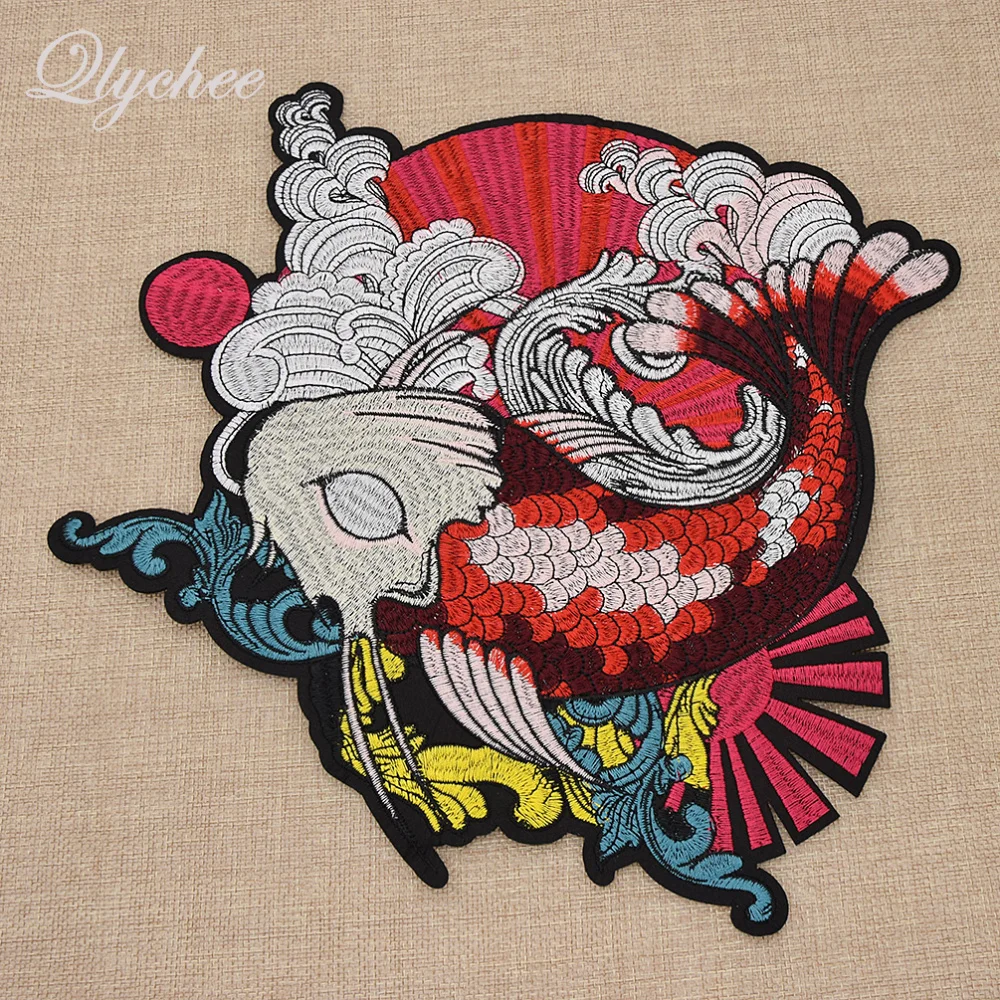 Vintage Japanese Style Embroidery Koi Fish Cloth Patches For DIY Handmade Home Decor Garment Sewing On Applique
Vintage Japanese Style Embroidery Koi Fish Cloth Patches For DIY Handmade Home Decor Garment Sewing On Applique