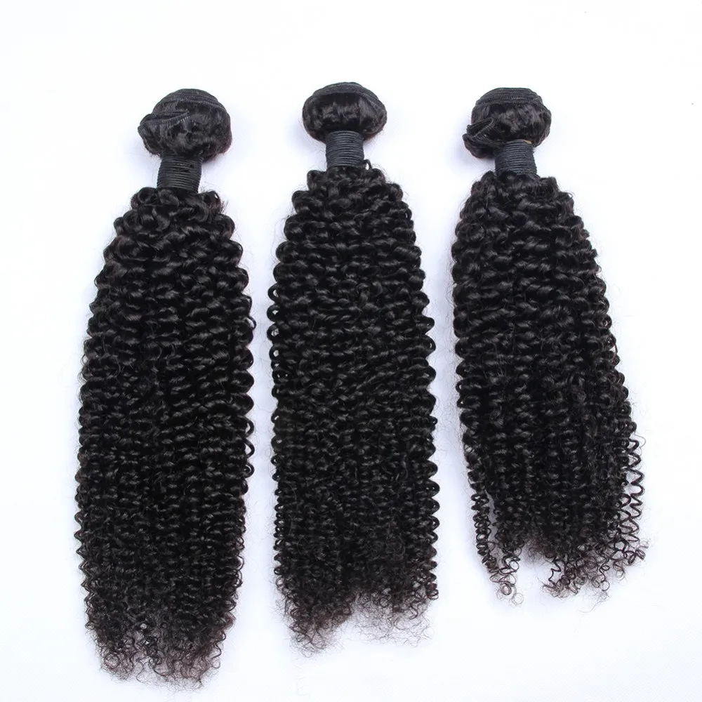 Raw Virgin Indian Curly Hair Bundles Kinky Curly Virgin Human Hair