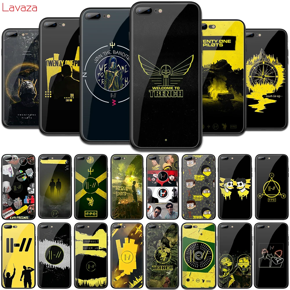 Lavaza Twenty One Pilots 21 Tempered Glass Soft Cover for iPhone 6 6S 7 8 Plus 5 5S SE XR X XS 11 Pro MAX Case
Lavaza Twenty One Pilots 21 Tempered Glass Soft Cover for iPhone 6 6S 7 8 Plus 5 5S SE XR X XS 11 Pro MAX Case