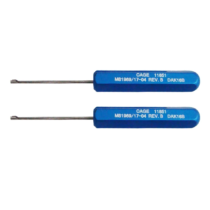 DAK16B Connector Tools Extraction/Insertion Kits installing tool used in electronic connectors M81969/17-04
DAK16B Connector Tools Extraction/Insertion Kits installing tool used in electronic connectors M81969/17-04