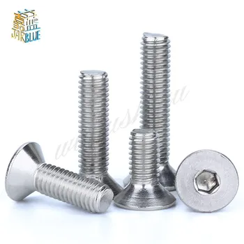 304 M6 M8 *6/8/10/12/-50/80/100 Hexagonal Countersunk screw Hex Socket bolt Flat tail Screws
304 M6 M8 *6/8/10/12/-50/80/100 Hexagonal Countersunk screw Hex Socket bolt Flat tail Screws