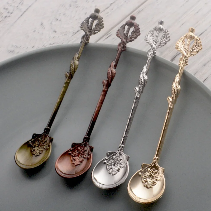 Vintage royal style Coconut Tree Tea Coffee Spoon Ice Cream Small Decoration Zine Alloy Gift for Bar Party
Vintage royal style Coconut Tree Tea Coffee Spoon Ice Cream Small Decoration Zine Alloy Gift for Bar Party