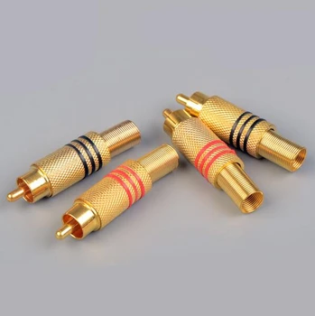 5pcs RCA lotus mouth welding head / audio lotus connector / welded AV lotus head / male
5pcs RCA lotus mouth welding head / audio lotus connector / welded AV lotus head / male