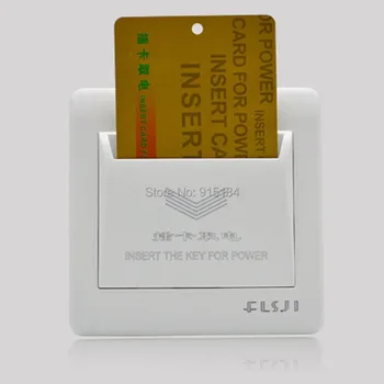 10pcs 86*86MM High Grade Hotel Card Switch 220V/25A ,energy saving switch,Insert Key for power,15 second Time Delay
10pcs 86*86MM High Grade Hotel Card Switch 220V/25A ,energy saving switch,Insert Key for power,15 second Time Delay