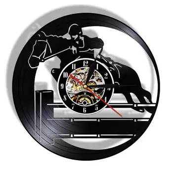 Vintage Horseback Riding Sport Vinyl Record Wall Clock Equestrianism Hobby Wall Art Horse Rider Clock Watch Horse Lover Gift
Vintage Horseback Riding Sport Vinyl Record Wall Clock Equestrianism Hobby Wall Art Horse Rider Clock Watch Horse Lover Gift