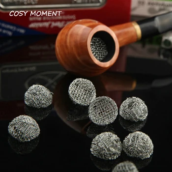 COSY MOMENT 100pcs/lot Tobacco Pipe Silver Screen Multifunctional Smoking Access Metal Filters Percolator Leach Net Ball YJ057
COSY MOMENT 100pcs/lot Tobacco Pipe Silver Screen Multifunctional Smoking Access Metal Filters Percolator Leach Net Ball YJ057