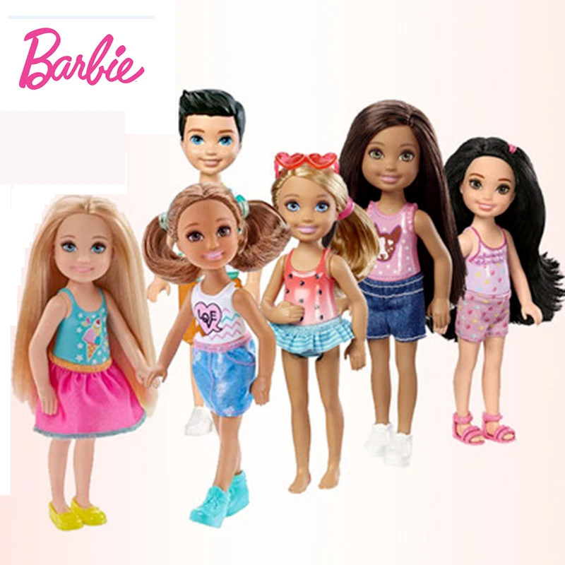 Original Barbie DYT90 Mini Dolls 1 Pcs Model girls Fashion Cute Toy dress change For Brthday Children Gifts For Girls DYT90
Original Barbie DYT90 Mini Dolls 1 Pcs Model girls Fashion Cute Toy dress change For Brthday Children Gifts For Girls DYT90