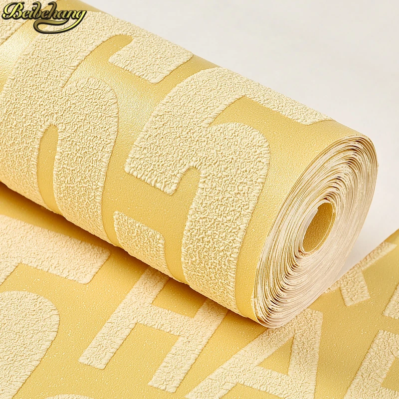 beibehang Modern wallpaper 3D Living room background English letters 3d Simple modern suede wallpaper for wall papers home decor
beibehang Modern wallpaper 3D Living room background English letters 3d Simple modern suede wallpaper for wall papers home decor