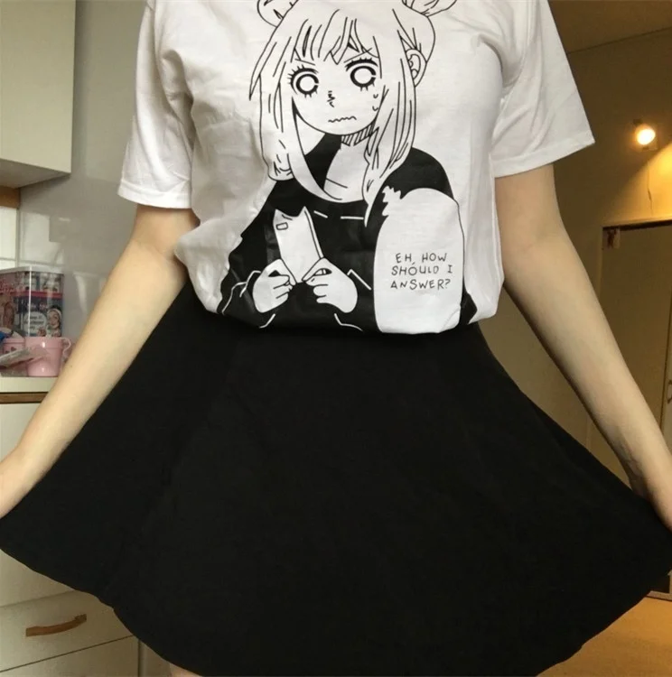 hahayule Summer Fashion Harajuku Japanese Lolita Women T-shirt Anime Peach Cute Girl Print Kawaii Short Sleeve Tops
hahayule Summer Fashion Harajuku Japanese Lolita Women T-shirt Anime Peach Cute Girl Print Kawaii Short Sleeve Tops