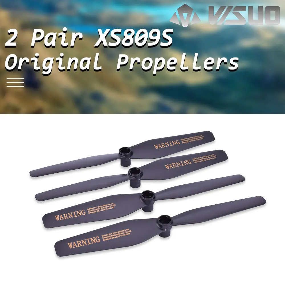 VISUO XS809S Foldable Drone 2Pair CW/CCW Propellers Replacement Prop Blade Spare Blades RC Aircraft Quadcopter Parts
VISUO XS809S Foldable Drone 2Pair CW/CCW Propellers Replacement Prop Blade Spare Blades RC Aircraft Quadcopter Parts