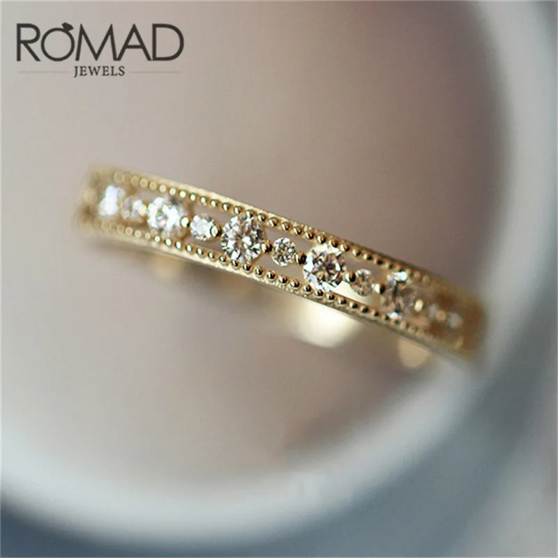 Gold Color Hollow Zircon Rings For Women Vine Pattern Vintage Simple Thin Ladies Wedding Ring High Quality Jewelry Gifts Z3
Gold Color Hollow Zircon Rings For Women Vine Pattern Vintage Simple Thin Ladies Wedding Ring High Quality Jewelry Gifts Z3