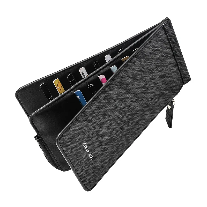New credit card holder wallet long card package multi-card position cross pattern mobile phone bag multi-function wallet
New credit card holder wallet long card package multi-card position cross pattern mobile phone bag multi-function wallet