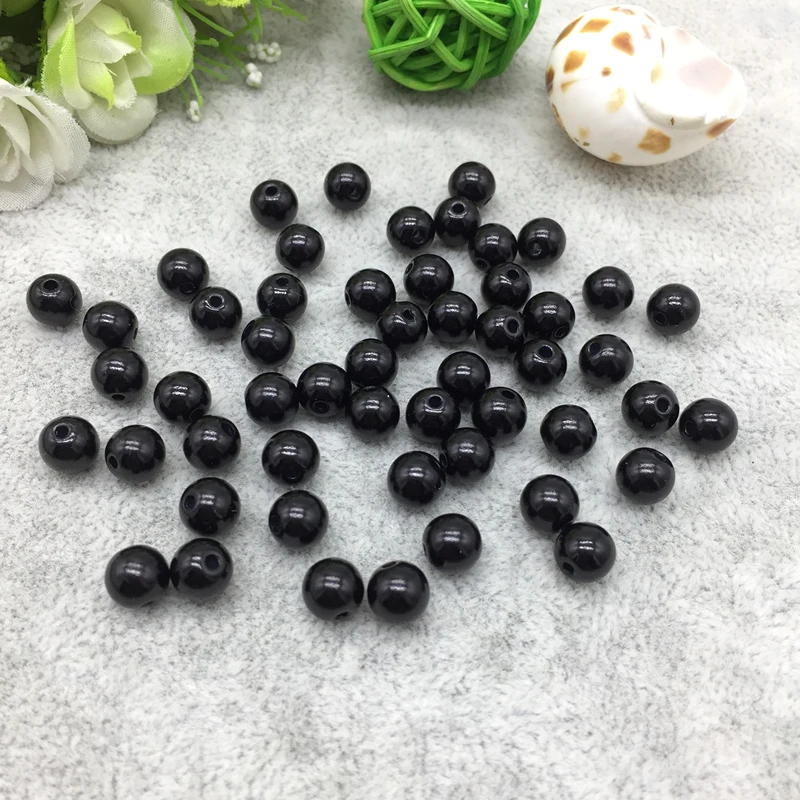 4/6/8/10mm Black Purple Acrylic Pearl Round Spacer Loose Beads fashion Jewelry Making Accessory Beads DIY #BZ19
4/6/8/10mm Black Purple Acrylic Pearl Round Spacer Loose Beads fashion Jewelry Making Accessory Beads DIY #BZ19