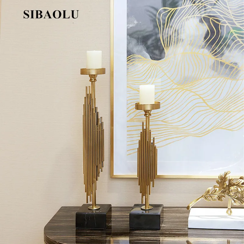 Creative Metal Candles Hotel Sample Room Soft Decor Ornament American Romantic Candles Dinner Prop High End Marble Candlestand
Creative Metal Candles Hotel Sample Room Soft Decor Ornament American Romantic Candles Dinner Prop High End Marble Candlestand