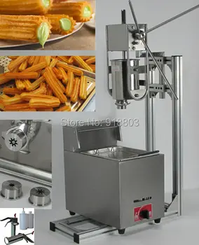 4 in 1 3L Manual Churros Maker + Working Stand + 6L Gas Fryer + 700ml Churros Filler
4 in 1 3L Manual Churros Maker + Working Stand + 6L Gas Fryer + 700ml Churros Filler