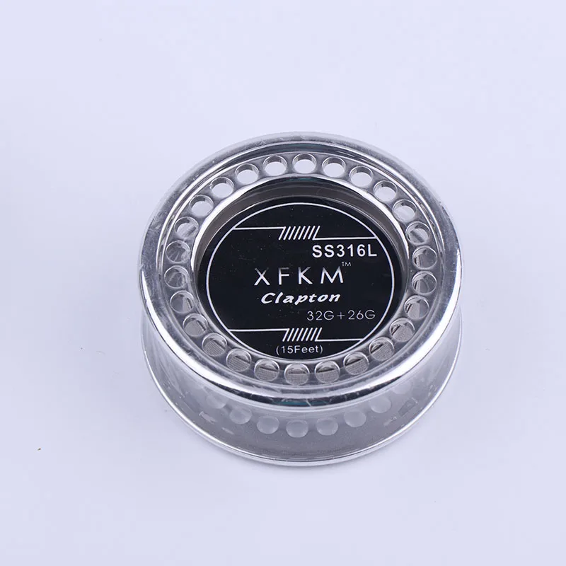 5m/roll XFKM SS316L Clapton Wire for E cigarette RDA RBA RTA Rebuildable Atomizer Coil Clapton Heating Wir
5m/roll XFKM SS316L Clapton Wire for E cigarette RDA RBA RTA Rebuildable Atomizer Coil Clapton Heating Wir