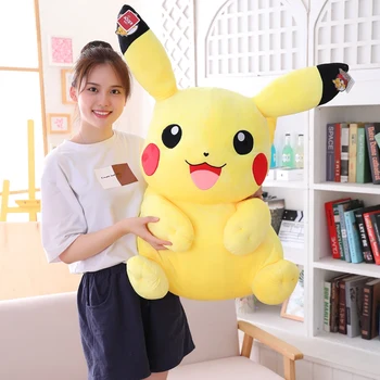 1pcs 55/75cm Giant Pikachu Plush Toys Cute Stuffed Animal Dolls Children Toys Christmas Gift High Quality
1pcs 55/75cm Giant Pikachu Plush Toys Cute Stuffed Animal Dolls Children Toys Christmas Gift High Quality
