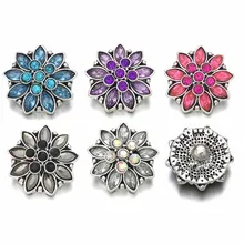 Wholesale w432 Flower 3D 18mm 20mm metal snap button for Bracelet Necklace Interchangeable Jewelry Women accessorie findings
Wholesale w432 Flower 3D 18mm 20mm metal snap button for Bracelet Necklace Interchangeable Jewelry Women accessorie findings