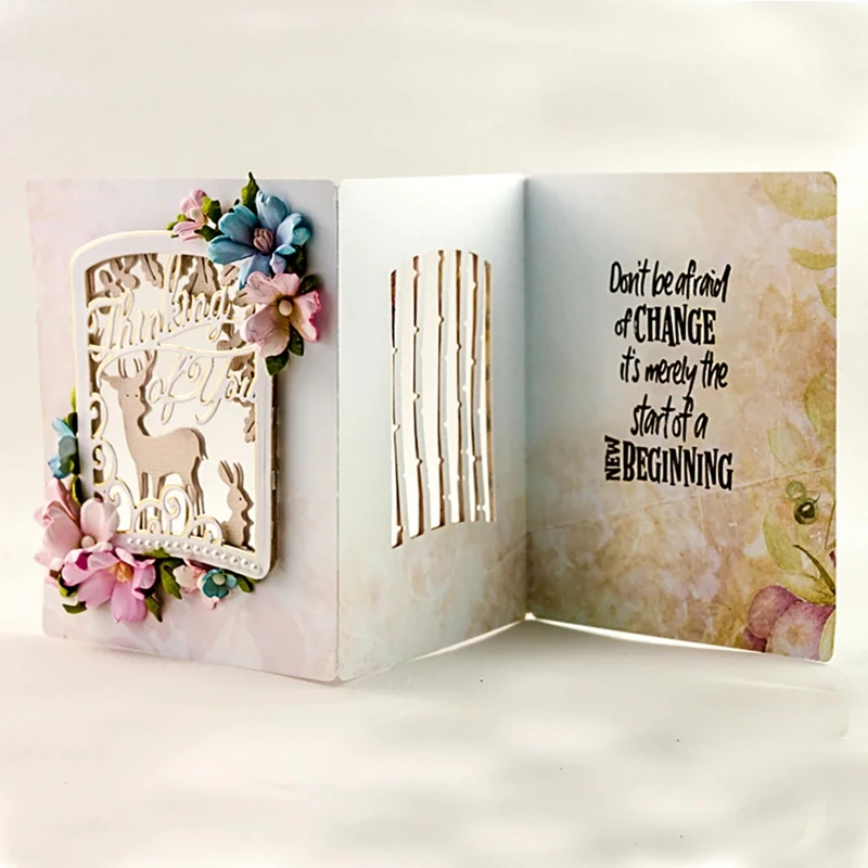 Layered Thinking of You Woodland Scene Metal Cutting Dies For DIY Scrapbooking Embossing Photos Cards Decorative Crafts New 2019
Layered Thinking of You Woodland Scene Metal Cutting Dies For DIY Scrapbooking Embossing Photos Cards Decorative Crafts New 2019