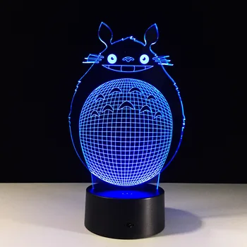 3D Lamp Wholesale Totoro 3D Night Light Touch Switch 7 Color Change Desk lamp LED Baby sleeping Light For Christmas gift
3D Lamp Wholesale Totoro 3D Night Light Touch Switch 7 Color Change Desk lamp LED Baby sleeping Light For Christmas gift