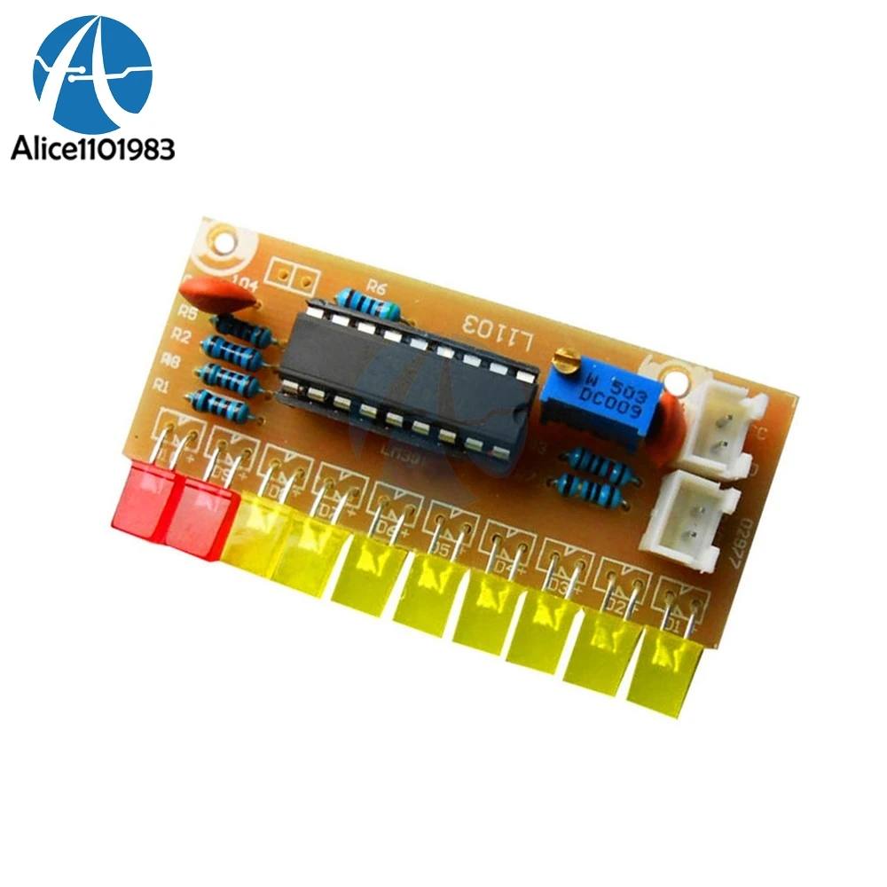 Funny 10 Audio Level Indicator LM3915 DIY Kit Electronic Audio Indicator Suite
Funny 10 Audio Level Indicator LM3915 DIY Kit Electronic Audio Indicator Suite