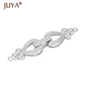Jewelry Making Supplies Diy Jewelry Findings & Components Fashion Copper Zircon Clasps For Bracelets Necklaces Bijoux Charms
Jewelry Making Supplies Diy Jewelry Findings & Components Fashion Copper Zircon Clasps For Bracelets Necklaces Bijoux Charms