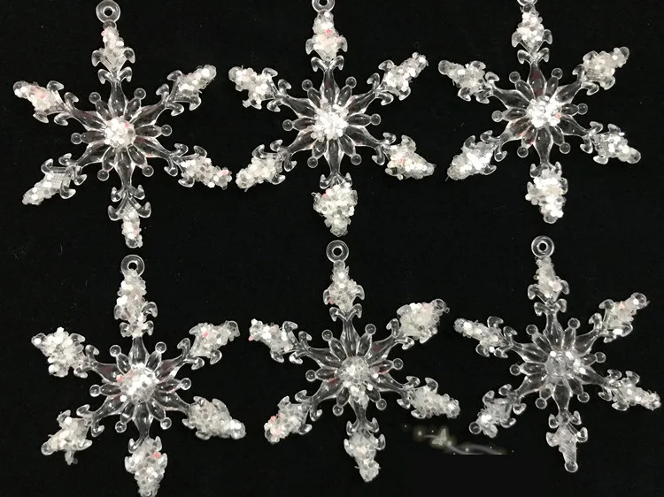 48 Pieces 4.5cm diamond effect acrylic snowflake for Christmas decoration Xmas tree hanging ornament
48 Pieces 4.5cm diamond effect acrylic snowflake for Christmas decoration Xmas tree hanging ornament
