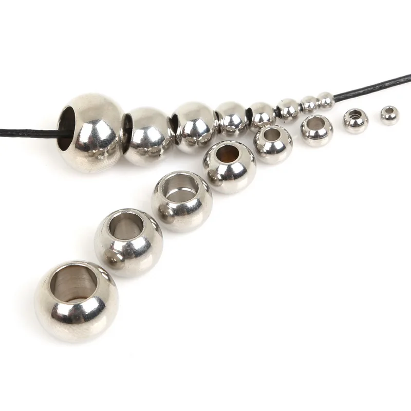 15~150pcs/lot hole 1mm 1.5mm 2.5mm 3mm 4.5mm 6.5mm Stainless Steel Oblate Spacer Beads Fit DIY Necklace Beads Jewelry Making
15~150pcs/lot hole 1mm 1.5mm 2.5mm 3mm 4.5mm 6.5mm Stainless Steel Oblate Spacer Beads Fit DIY Necklace Beads Jewelry Making