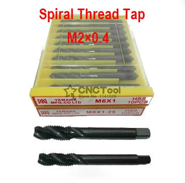 Free shipping M2x0.4 10PCS YAMAWA nitride high speed steel spiral tap special stainless steel screw tap
Free shipping M2x0.4 10PCS YAMAWA nitride high speed steel spiral tap special stainless steel screw tap
