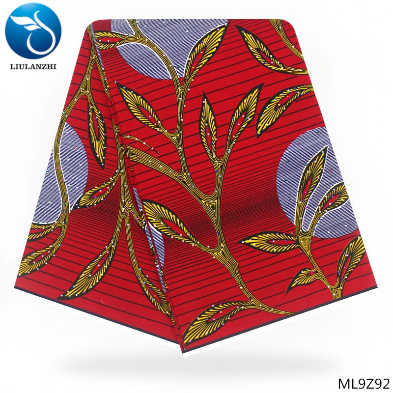 LIULANZHI african wax fabrics Red cotton ankara wax fabrics for dress New arrival real wax fabric 6yards/lot ML9Z77-ML9Z94
LIULANZHI african wax fabrics Red cotton ankara wax fabrics for dress New arrival real wax fabric 6yards/lot ML9Z77-ML9Z94