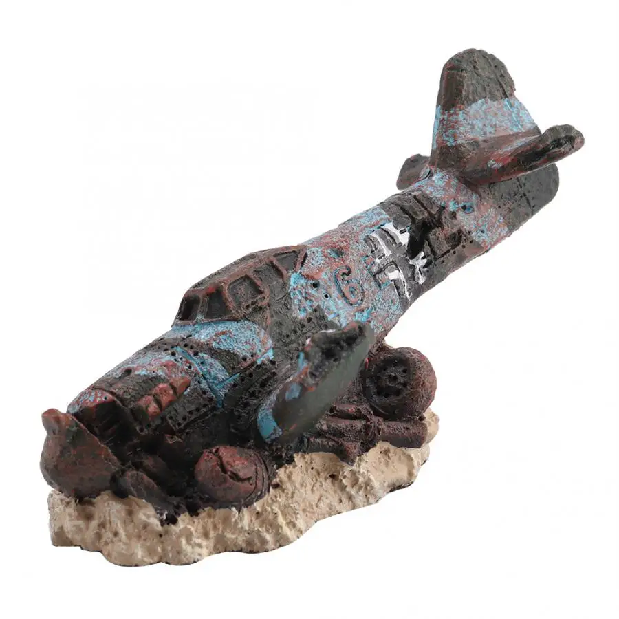 Waterscape Fish Decoration Aquarium Artificial Aquarium World Mini Simulation Resin Aircraft Wreck Decoration Fish Tank Decor
Waterscape Fish Decoration Aquarium Artificial Aquarium World Mini Simulation Resin Aircraft Wreck Decoration Fish Tank Decor