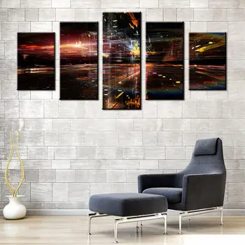 Abstract Artwork Colorful Photo Canvas Printed Artwork Picture 5PCS Wall Art Painting for Bedroom Home Wall Decor Customized
Abstract Artwork Colorful Photo Canvas Printed Artwork Picture 5PCS Wall Art Painting for Bedroom Home Wall Decor Customized