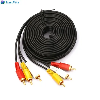 2020 New Arrival 50 FT 15m Triple 1080P HDTV HDMI Male To 3 RCA Composite Audio Video AV Cable Cord Adapter RCA Composite Cable
2020 New Arrival 50 FT 15m Triple 1080P HDTV HDMI Male To 3 RCA Composite Audio Video AV Cable Cord Adapter RCA Composite Cable