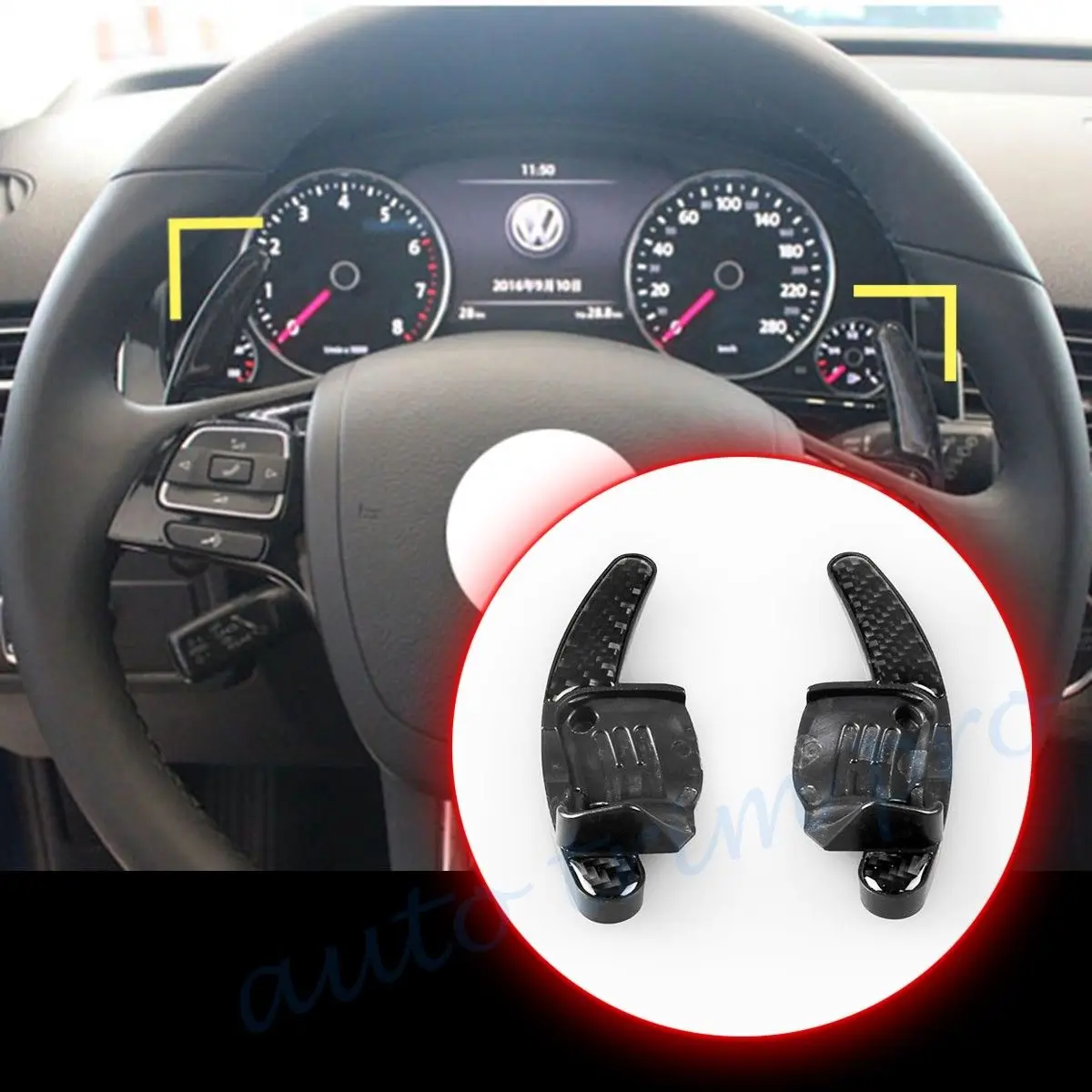 Pair Car Gear Steering Wheel Shift Level Paddle DSG Shifter Extension Fit For VW Golf6 Golf5 R36 Scirocco Tiguan Rline Jetta5
Pair Car Gear Steering Wheel Shift Level Paddle DSG Shifter Extension Fit For VW Golf6 Golf5 R36 Scirocco Tiguan Rline Jetta5