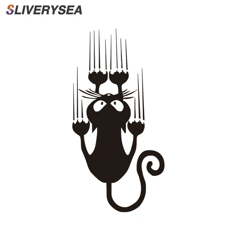 SLIVERYSEA Waterproof Cat Pattern Car Sticker Funny Animal Vinyl Decal Car Window Bumper Stickers #B1308
SLIVERYSEA Waterproof Cat Pattern Car Sticker Funny Animal Vinyl Decal Car Window Bumper Stickers #B1308
