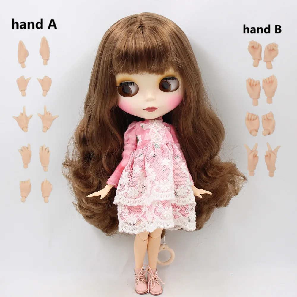 Nude Factory Blyth Doll Series No.BL9158 Brown hair Matte face small breast Azone Joint body Neo
Nude Factory Blyth Doll Series No.BL9158 Brown hair Matte face small breast Azone Joint body Neo