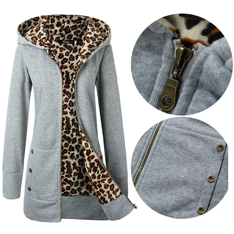 Leopard Hoodies Woman Winter Plus Size Overcoat Thick Solid Silm Clothes For Female Causal Winter Long Sweatshirt Women Coat
Leopard Hoodies Woman Winter Plus Size Overcoat Thick Solid Silm Clothes For Female Causal Winter Long Sweatshirt Women Coat