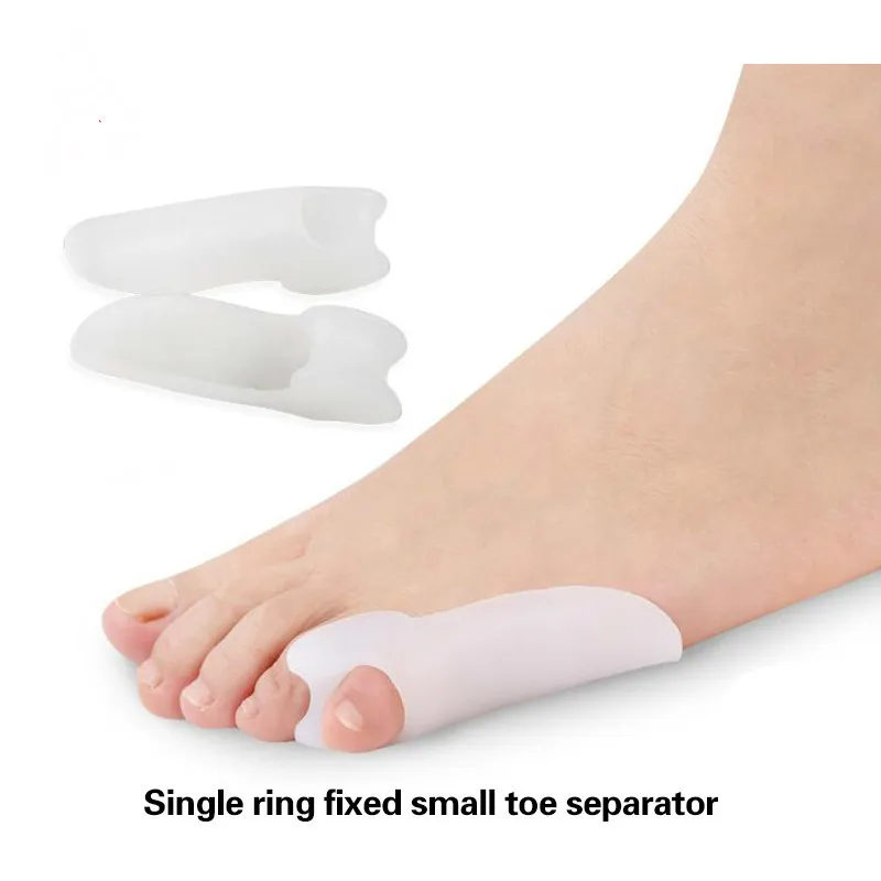 1 Pair Gel Small Toe Separator Corrector Valgus Overlap Orthopedic Products Bunion Protection Toe Pain Treatment insoles
1 Pair Gel Small Toe Separator Corrector Valgus Overlap Orthopedic Products Bunion Protection Toe Pain Treatment insoles
