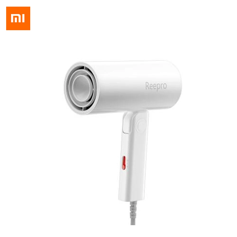 

Original Xiaomi Youpin Reepro Mini Power Generation Hair Dryer RP-HC04 Portable White For Travel Quickly Dry Hair