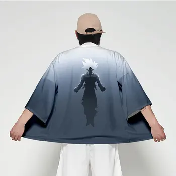 Anime print bathrobe Japanese kimono men's traditional clothing fashion casual wear
Anime print bathrobe Japanese kimono men's traditional clothing fashion casual wear
